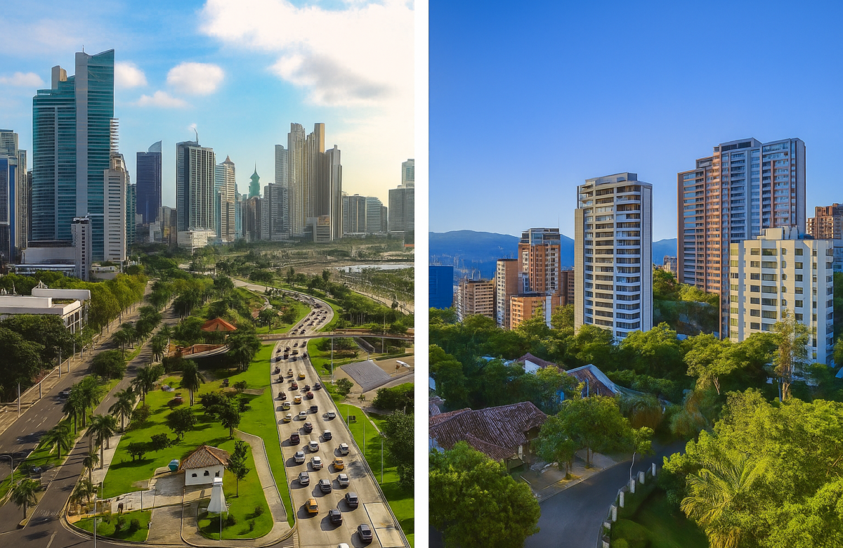 Mercado inmobiliario en Ciudad de Panamá y Medellín: boom de extranjeros e inversión digital