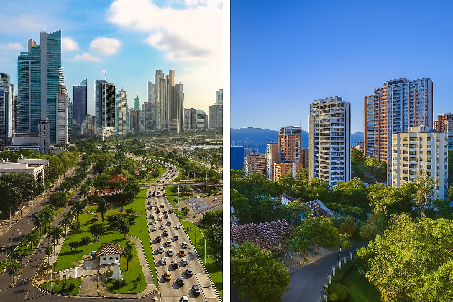 Mercado inmobiliario en Ciudad de Panamá y Medellín: boom de extranjeros e inversión digital